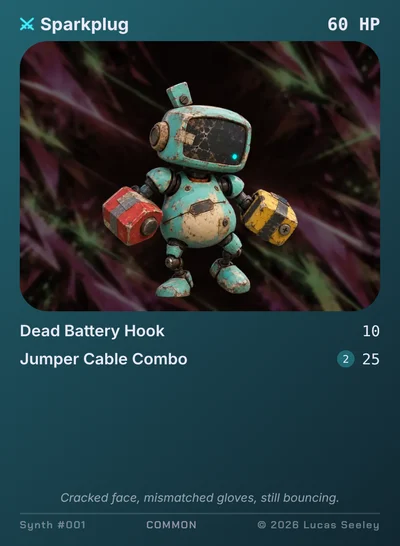 Sparkplug, a Common card
